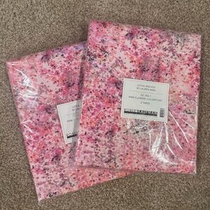 4 yards Robert Kaufman Pink Floral Fabric